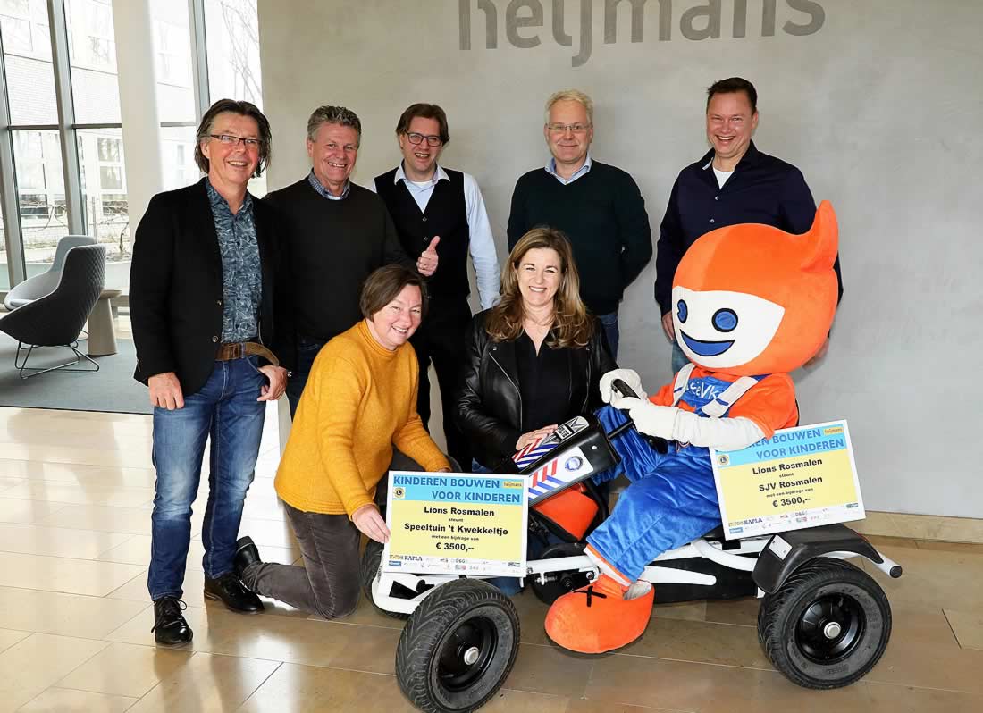 Uitreiking cheques 2018